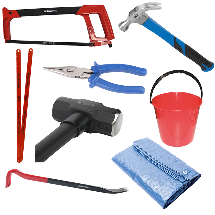 Good-2-Go Civil Defence Survival Kit in Wheelie Bin For Up To 55 People (Picture for reference only, check contents list) DTCK102-240L