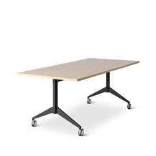 Gravitate 1600mm x 800mm Flip Table - Autumn Oak Top