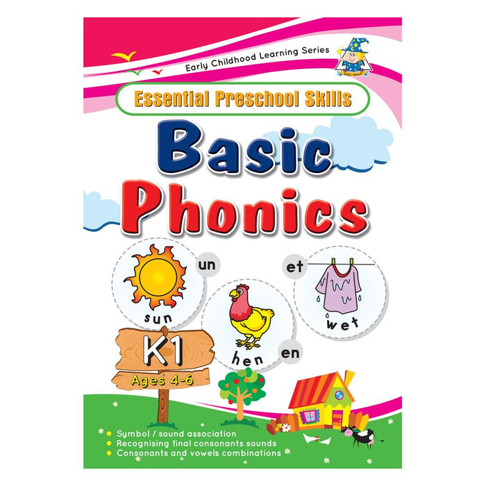 Greenhill Activity Book 4-6 Yr Basic Phonics CX227769