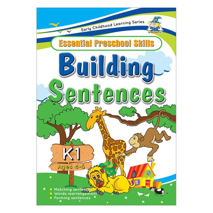 Greenhill Activity Book 4-6 Yr Building Sentences CX227767