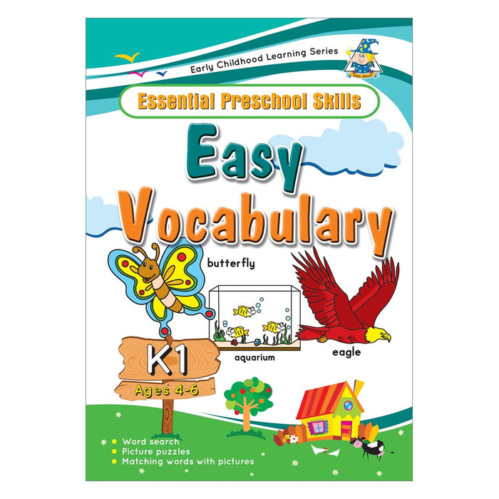 Greenhill Activity Book 4-6 Yr Easy Vocabulary CX227770