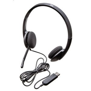 H340 USB HEADSET - BLACK LOGITECH USB HEADSET H340. INTERNET CALLS AND STEREO SOUND IN SECONDS. ACHIEVE QUALITY AUDIO QUICKLY AND EASILY BY PLUGGING IN THE USB CONNECTION IM2073415