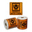 HANDLE WITH CARE Printed Permanent Adhesive Label 99mm x 99mm x 500 Labels per roll MPH15030