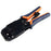 HANLONG RJ45/RJ12/RJ11R RJ14/DEC Modular Crimping Tool. Professional Series Includes Stripping Function. Replacement Blades HT-RB0809C CDCT-P031