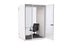 Haven Focus Pod Booth, Clear Glass, White Exterior KG_HFOCUSWWCLGRW