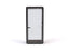 Haven Solo Pod Booth, Clear Glass, Black Exterior KG_HSOLOBBCLGRW