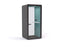 Haven Solo+ Pod Booth, Clear Glass, Black Exterior KG_HSOLOPBBCLBLW