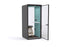 Haven Solo+ Pod Booth, Clear Glass, Black Exterior KG_HSOLOPBBCLBLW