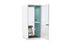 Haven Solo+ Pod Booth, Clear Glass, White Exterior KG_HSOLOPWWCLBLW