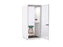 Haven Solo Pod Booth, Clear Glass, White Exterior KG_HSOLOWWCLGRW