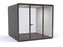 Haven Studio Pod Booth, Clear Glass, Black Exterior KG_HSTUDIOBBCLGR