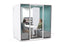 Haven Team+ Pod Booth, Clear Glass, White Exterior KG_HTEAMPWWCLBLGRW