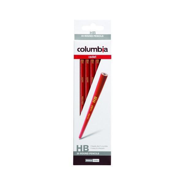 HB Pencil Columbia Cadet - Round 20's Pack AO61500RHB20