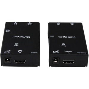 HDMI Over CAT5/CAT6 Extender with Power Over Cable (POC) - 165 ft (50m) HDMI Video/Audio Over Dual Ethernet Cable Extender - HDMI over Network Cable Extender - 1080p/1920x1080 IM2485497