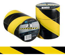 Heavy Duty PVC Floor Marking Tape 48mm x 33mt x 150mu x 36 Rolls (Yellow/Black) MPH13408