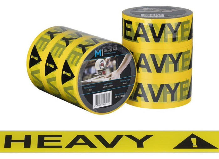 HEAVY Printed Tape 48mm x 100mt x 36 Rolls MPH13189