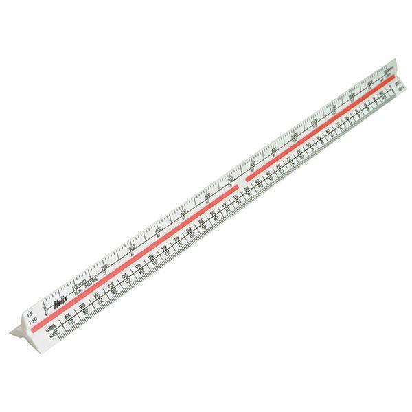 Triangular Scale Rulers Nz Helix K93070 Triangle Scale Ruler, 30cm | Desktop Essentials — Discount ...