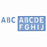 Helix Lettering Stencils Set 50mm AO0355750