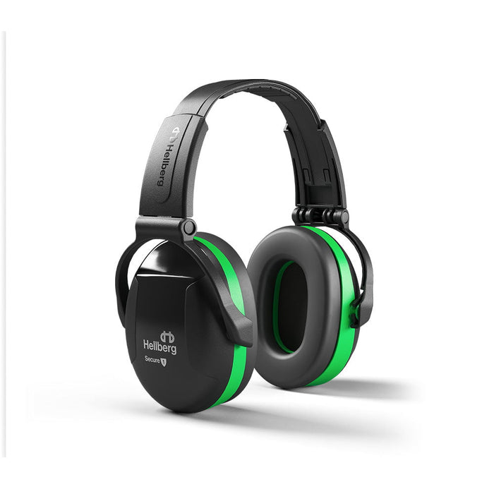 Hellberg Secure S1F Green Foldable Earmuff, Class 4, SNR27 RM41501-001