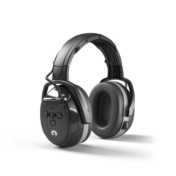 Hellberg Xstream Headband Earmuffs, Class 5, SNR29, Bluetooth, 1 Pair RM48000-001