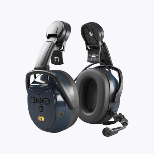 Hellberg Xstream MP Helmet Mount Earmuff, Class 5 | Earmuffs & Ear ...