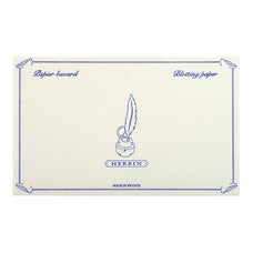 Herbin Blotter Paper White 12x16cm, Pack of 10 FPC25500T