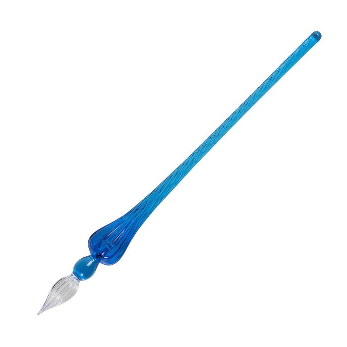Herbin Round Glass Pen 18cm Navy Blue FPC21413T