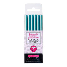 Herbin Wax Gun Sticks Pearly Azure Blue, Pack of 6 FPC35911T