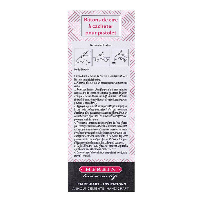 Herbin Wax Gun Sticks Pearly Lilac, Pack of 6 FPC35972T