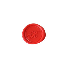 Herbin Wooden Handle Round Seal Copperplate H FPC40108T