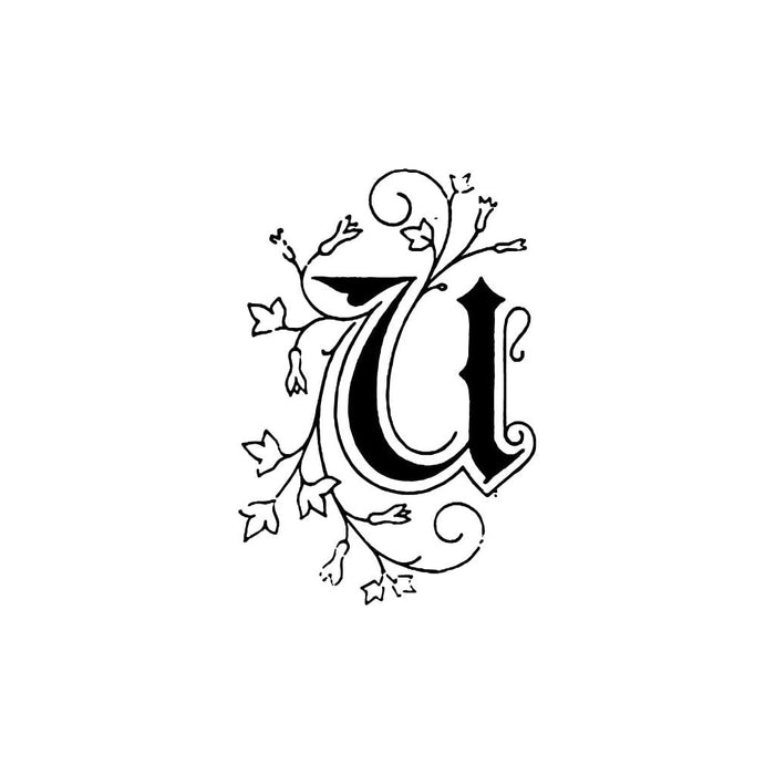 Herbin Wooden Handle Square Seal Illuminated U FPC40021T