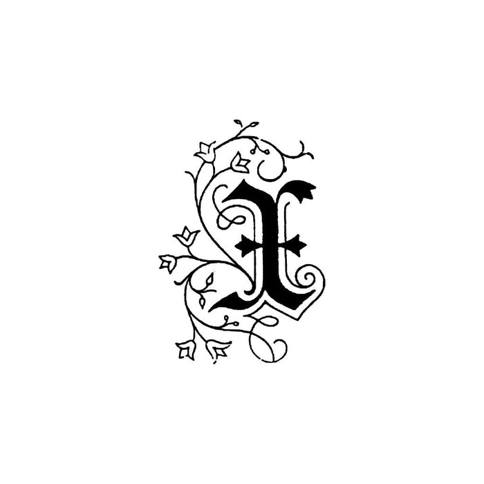 Herbin Wooden Handle Square Seal Illuminated X FPC40024T