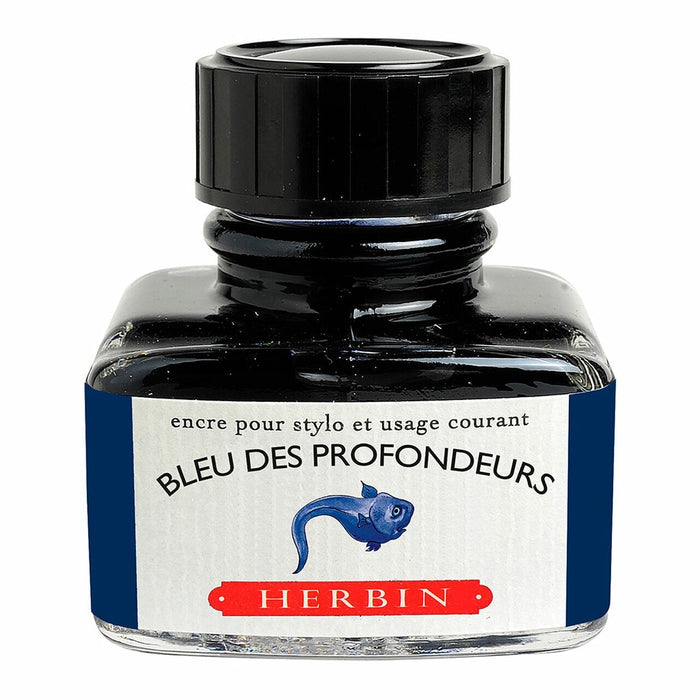 Herbin Writing Ink 30ml Bleu des Profondeurs FPC13018T