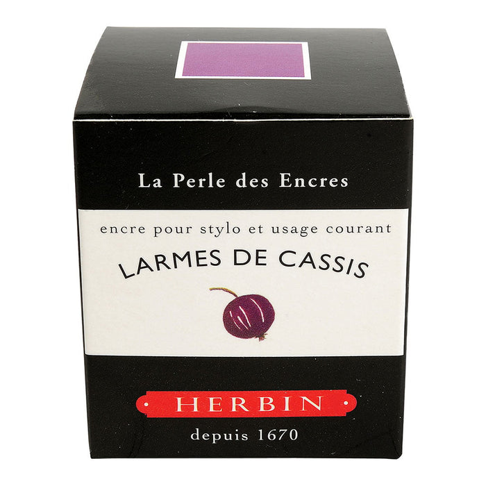 Herbin Writing Ink 30ml Larmes de Cassis FPC13078T