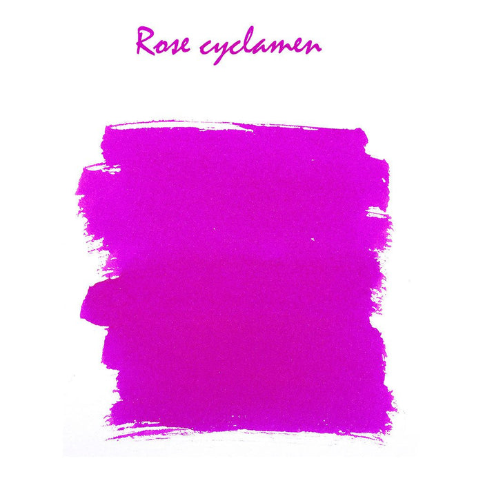 Herbin Writing Ink Cartridge Rose Cyclamen, Pack of 6 FPC20166T