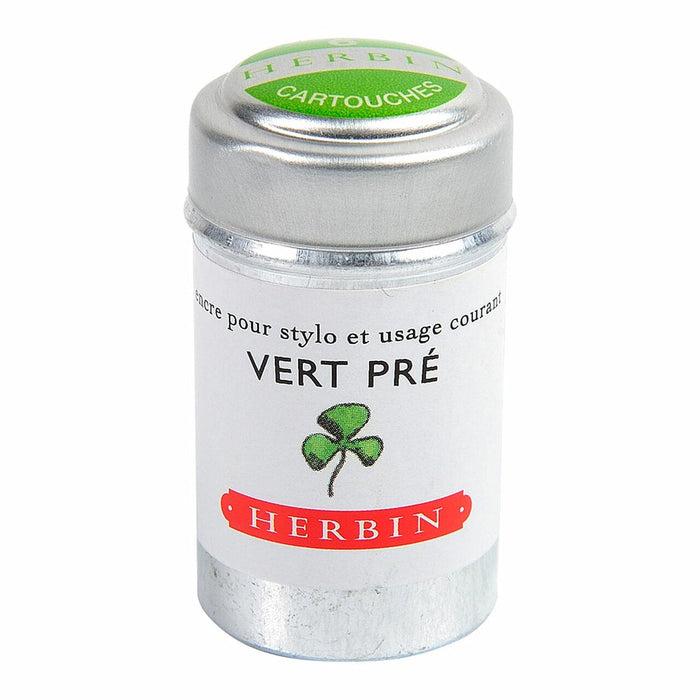 Herbin Writing Ink Cartridge Vert Pre, Pack of 6 FPC20131T