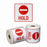HOLD Printed Permanent Adhesive Label 99mm x 99mm x 500 Labels per roll MPH15135