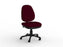 Holly 2 Lever Breathe Fabric Highback Task Chair (Choice of Colours) Ruby Red KG_HOL2H__ASS_BERU