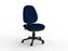 Holly 2 Lever Breathe Fabric Highback Task Chair (Choice of Colours) Steel  Blue KG_HOL2H__ASS_BEST