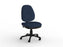 Holly 2 Lever Crown Fabric Highback Task Chair (Choice of Colours) Indigo KG_HOL2H__ASS_CNIN