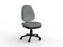 Holly 2 Lever Splice Fabric Highback Task Chair (Choice of Colours) Grey KG_HOL2H__ASS_SPGR