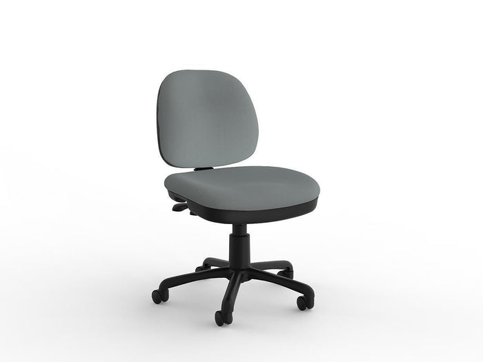 Holly 2 Lever Splice Fabric Midback Task Chair (Choice of Colours) Grey KG_HOL2M__ASS_SPGR