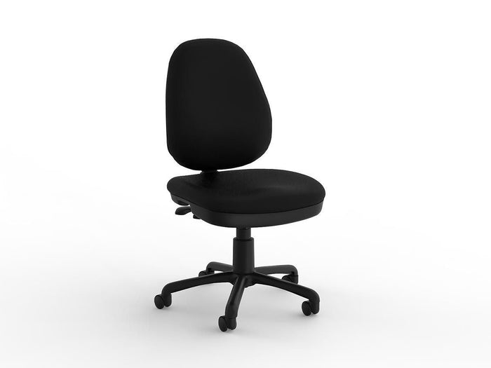 Holly 3 Lever Black PU Highback Task Chair KG_HOL3H__ASS_BPU