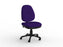 Holly 3 Lever Breathe Fabric Highback Task Chair (Choice of Colours) Plum KG_HOL3H__ASS_BEPL