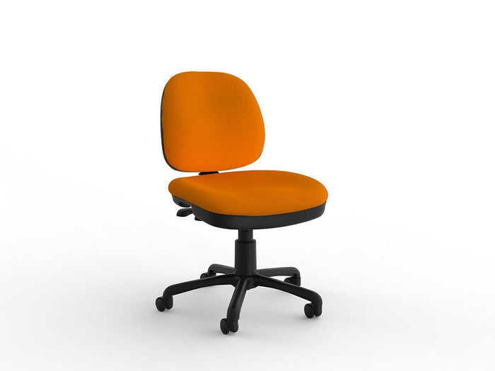 Holly 3 Lever Breathe Fabric Midback Task Chair (Choice of Colours) Bright Orange KG_HOL3M__ASS_BEBR