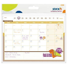 Hopax Sticky Monthly/Weekly Schedule Notes 150 x 203mm CX201678