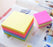 Hopax Sticky Notes Neon & Pastel Colours 76 x 76mm Cube (21539) CX200949