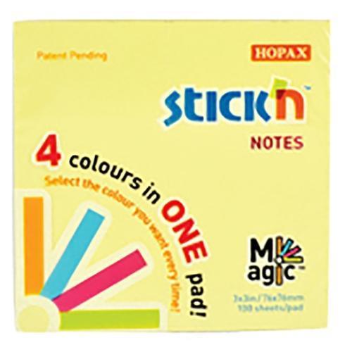 Hopax Sticky Notes Pastel Assorted 76 x 76mm CX201681