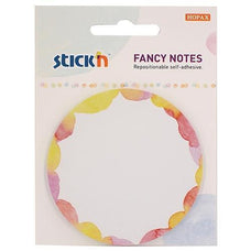 Hopax Sticky Notes Printed Circle - 70 x 70mm CX201669