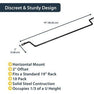 StarTech.com Horizontal Cable Lacing Bars with 2